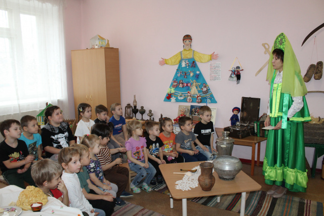 Познавательное занятие в музее