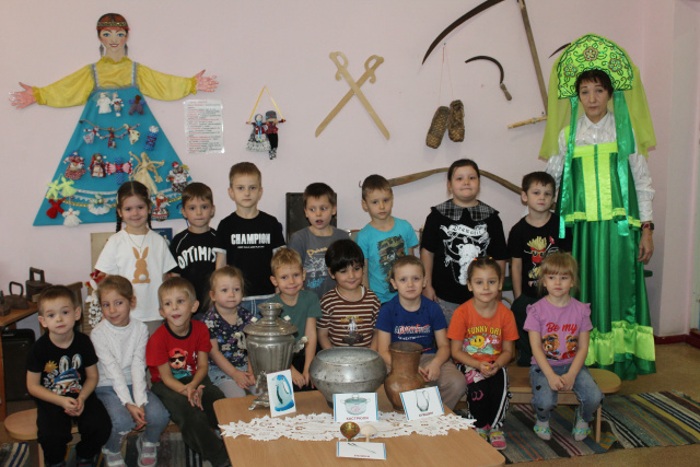 Познавательное занятие в музее